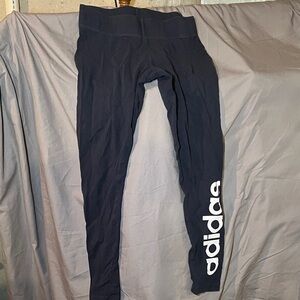Adidas women’s Navy Leggings